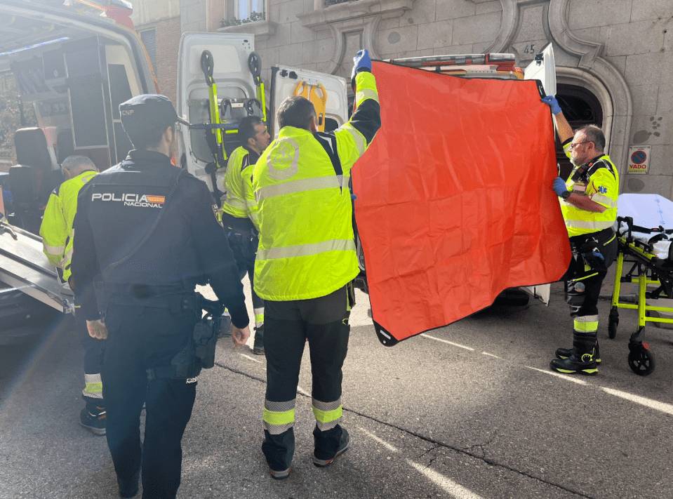 Alejo was rushed to hospital after he was shot in the neighbourhood of Salamanca