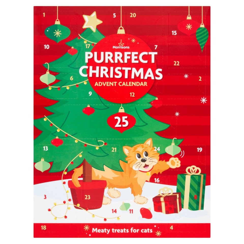 Morrisons Purrfect Christmas Cat Advent Calendar