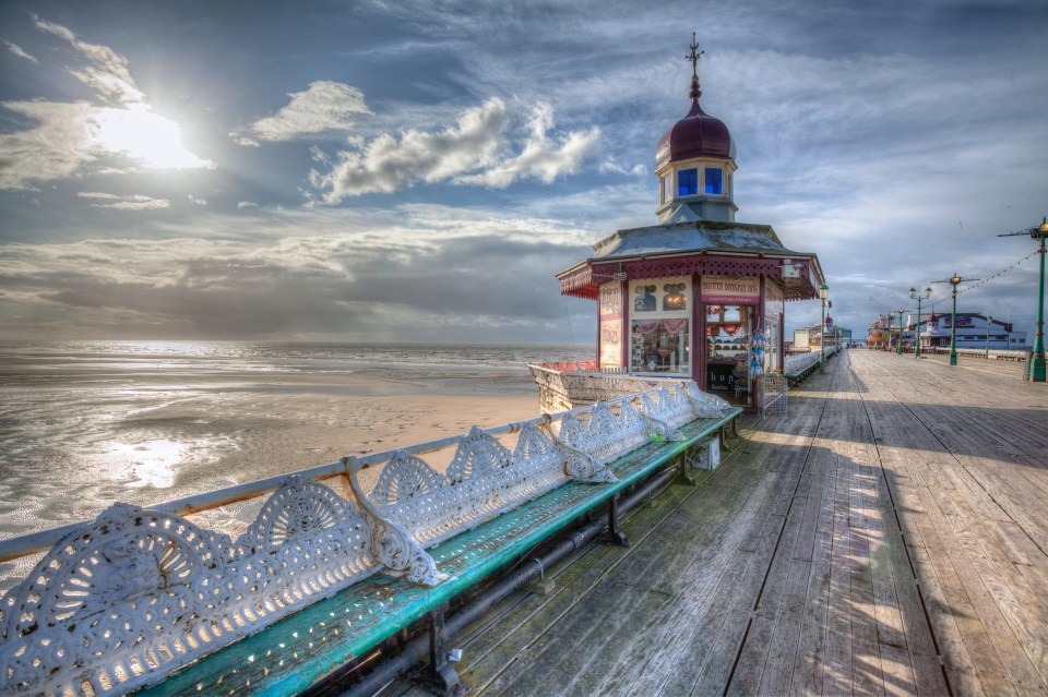 Blackpool is also a firm favourite holiday spot among British celebrities too, including Robbie Williams