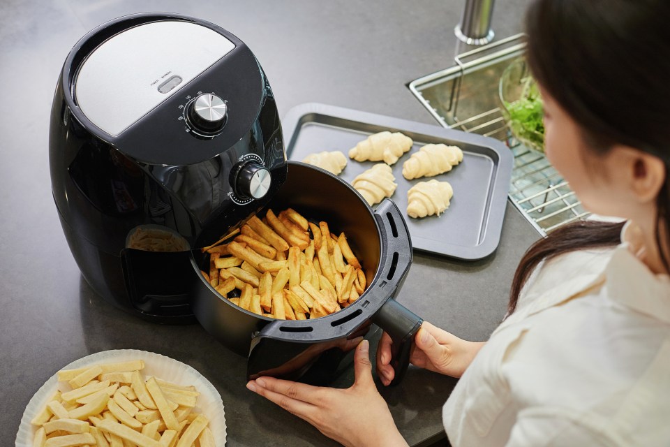 The TV chef advised to give your air fryer a good clean before using it on Christmas Day (stock image)