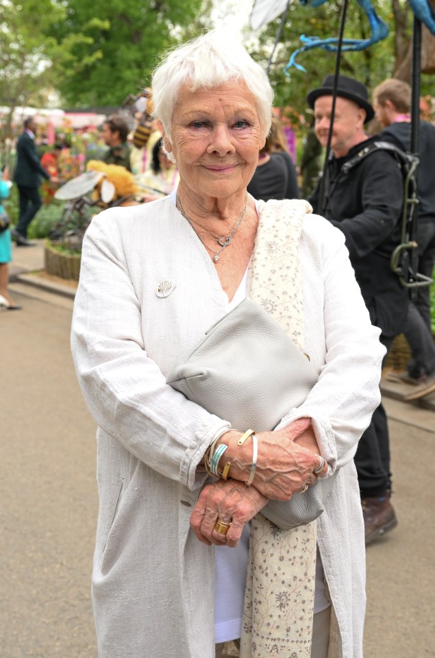 Dame Judi Dench became emotional when asked about her close friend the late Maggie Smith