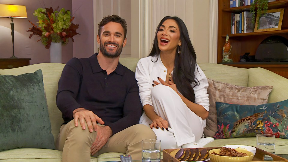 Nicole Scherzinger and Thom Evans will be on the sofa