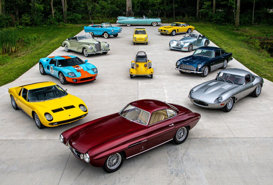 Najeeb Khan used his ill-gotten gains to accrue a collection of 240 classic motors