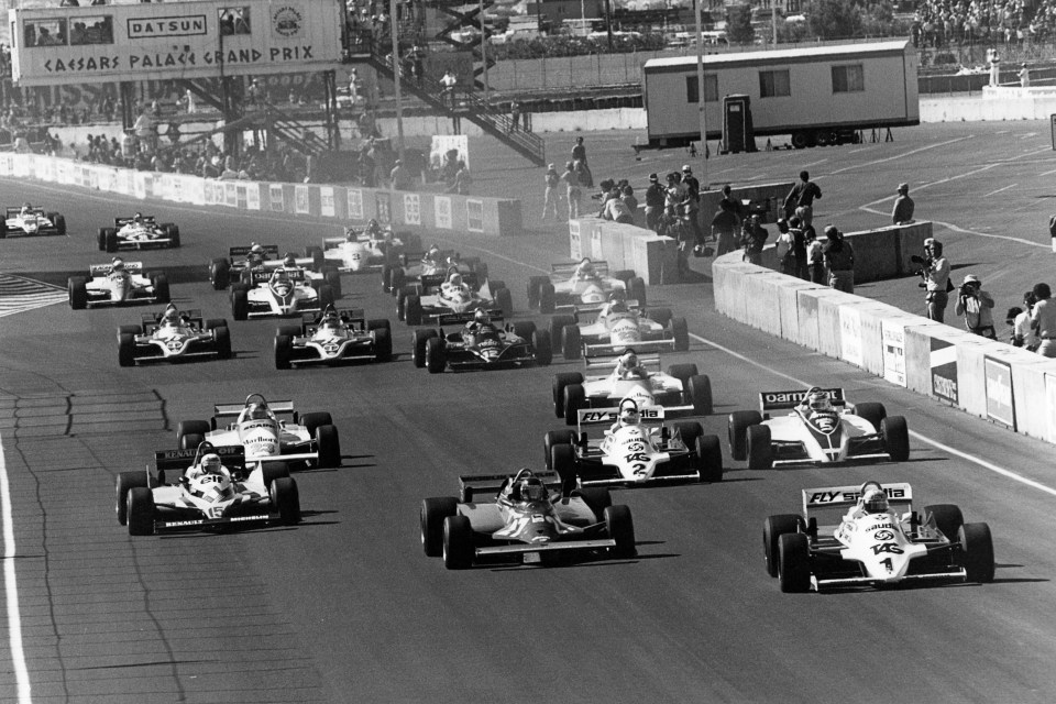 Las Vegas has previously held F1 races