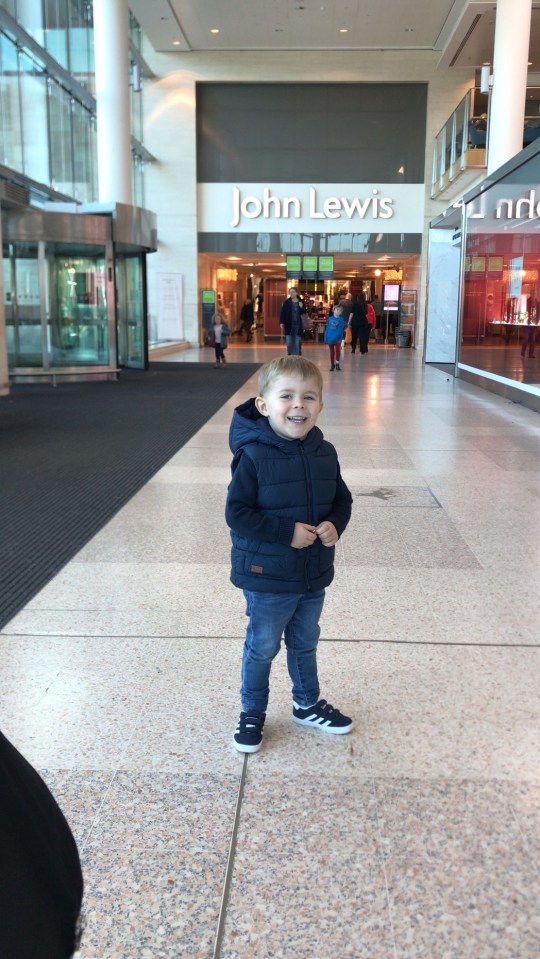 The youngster became 'a local celebrity' in his hometown after the advert