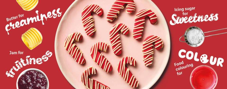 Your kids will love these Candy Cane Cookies