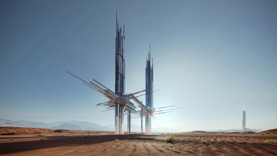 Epicon will consist of two ultra-modern towers, measuring an incredible 738ft and 908ft