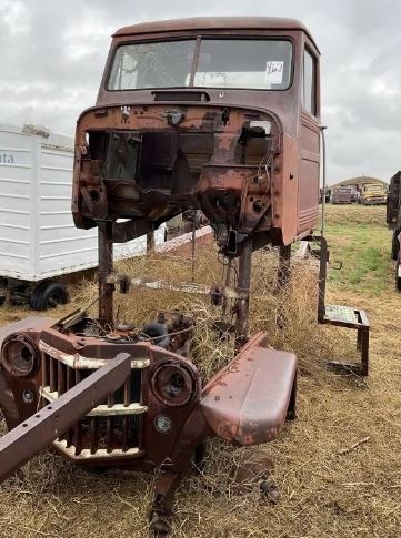 Derelict trucks dating back as far as a century ago have gone up for grabs