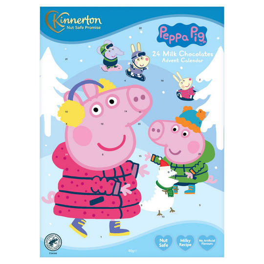 Pick up this Kinnerton Peppa Pig advent calendar for just 75p