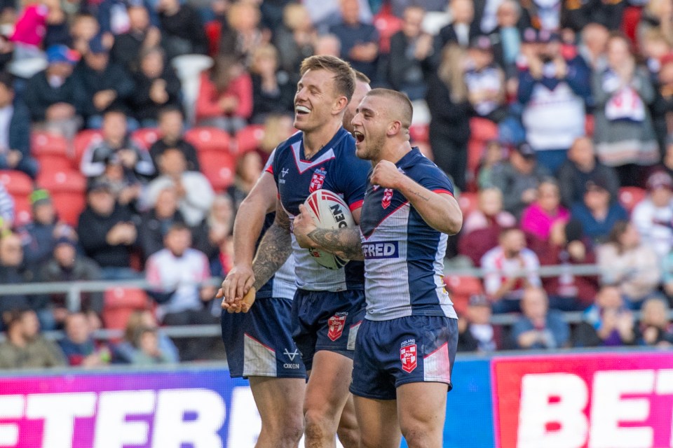 England, who hosted the last World Cup, signalled their intent with a 3-0 whitewash of Tonga