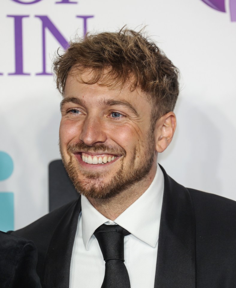 Celebrities seen attending the Pride of Britain Awards 2023 at the Grosvenor House Hotel in London Pictured: Sam Thompson Ref: SPL9956258 081023 NON-EXCLUSIVE Picture by: Brett D. Cove / SplashNews.com Splash News and Pictures USA: 310-525-5808 UK: 020 8126 1009 eamteam@shutterstock.com World Rights,