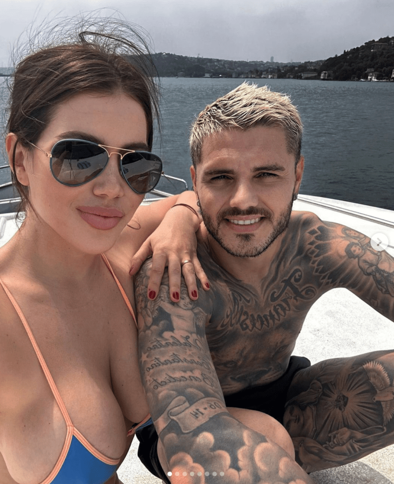 Wanda, who is married to Mauro Icardi, confirmed she is fighting an illness