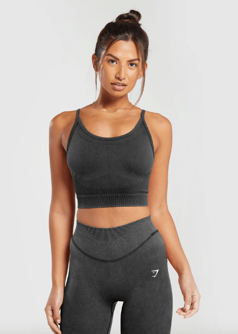 A supportive sports bra is key to keeping you comfortable during any workout