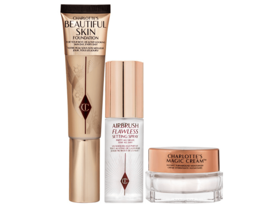 There's 30% off Charlotte’s Award-winning Complexion Trio right now