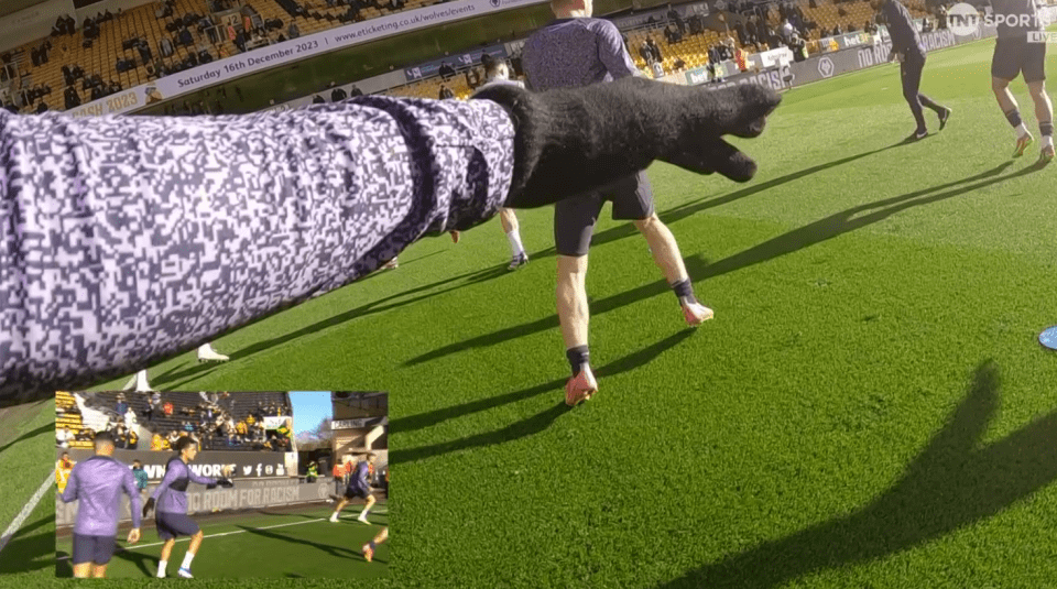 TNT Sports unveiled their new body cams at Molineux