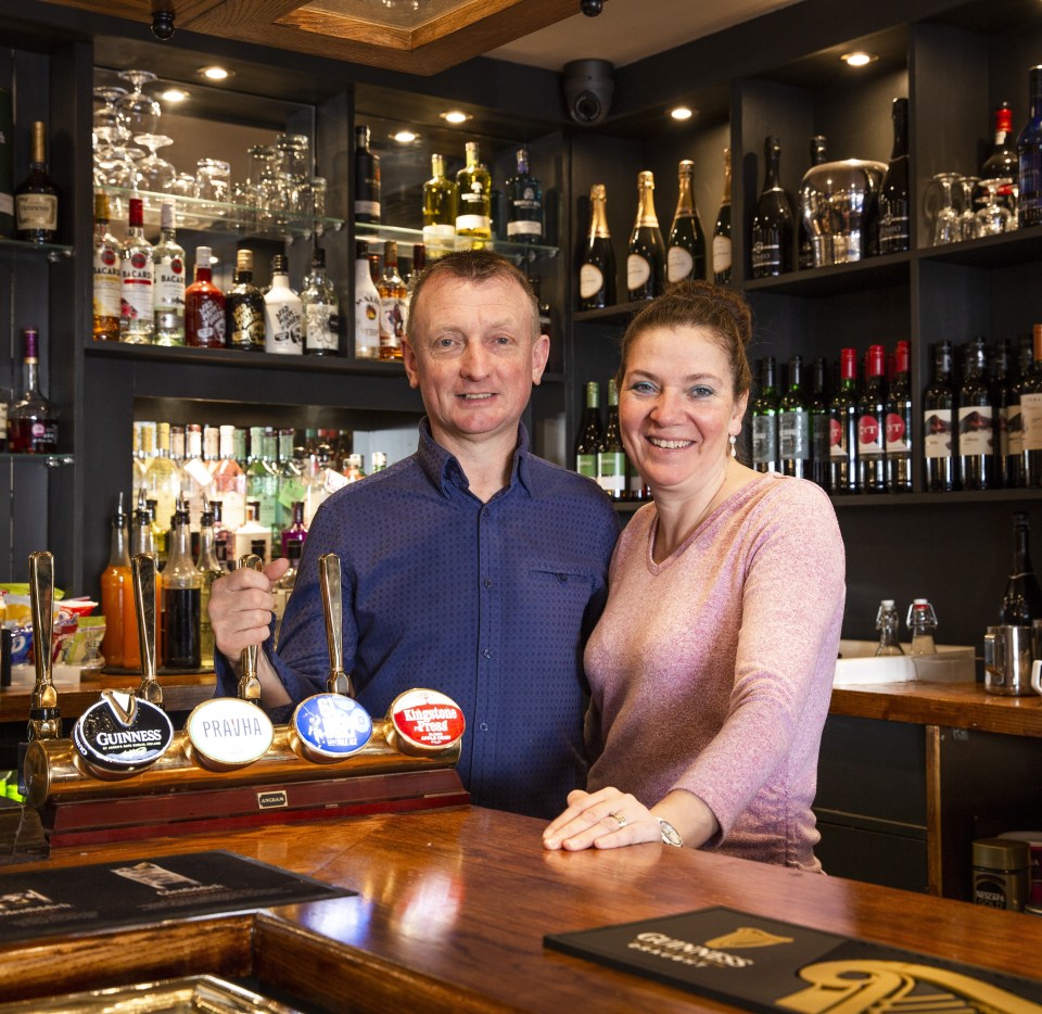 Ruth and Andrew Seggie, of the Howard Arms, Brampton, Cumbria
SUPPLIED