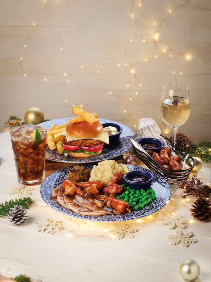 Wetherspoon has revealed its full Christmas menu