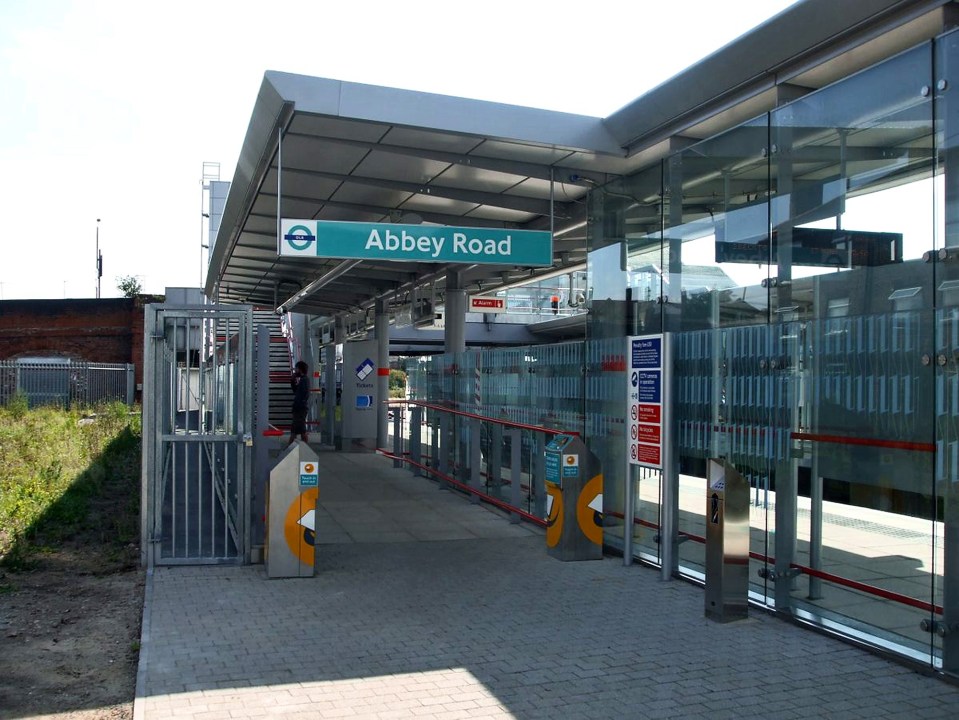 Many are buying a ticket to Abbey Road DLR station in Newham, East London