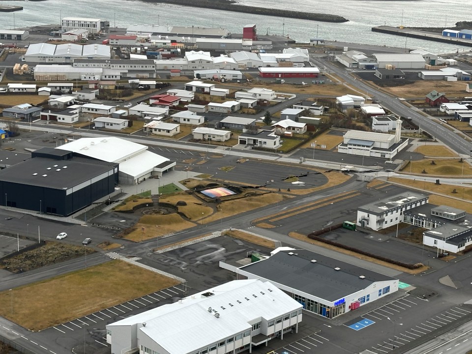 The Icelandic town of Grindavik was evacuated due to volcanic activity