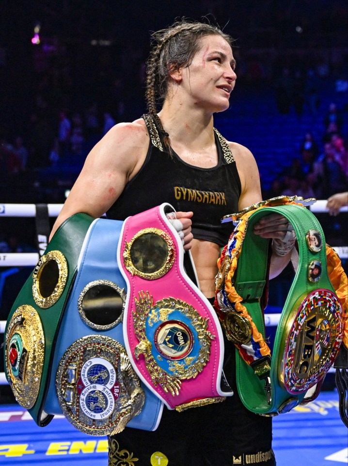 Katie Taylor is faced with losing a WBO title