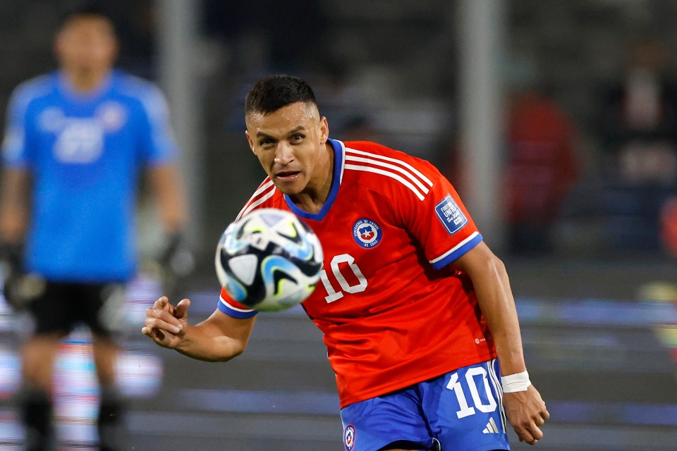 Alexis Sanchez has earned 159 caps for Chile