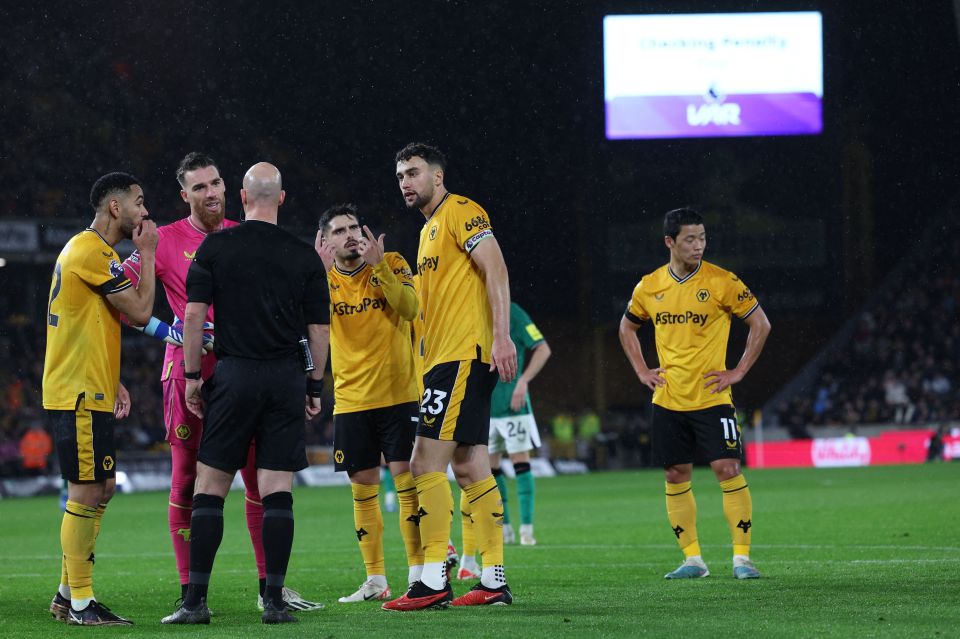 Wolves have been repeatedly on the wrong end of ref blunders