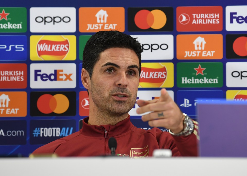 Mikel Arteta continued his furious rant against the standard of refereeing