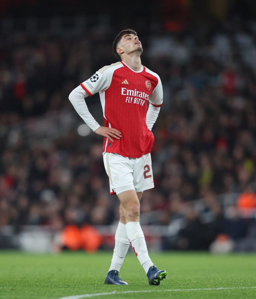 Havertz has struggled to contribute for Arsenal since joining from Chelsea