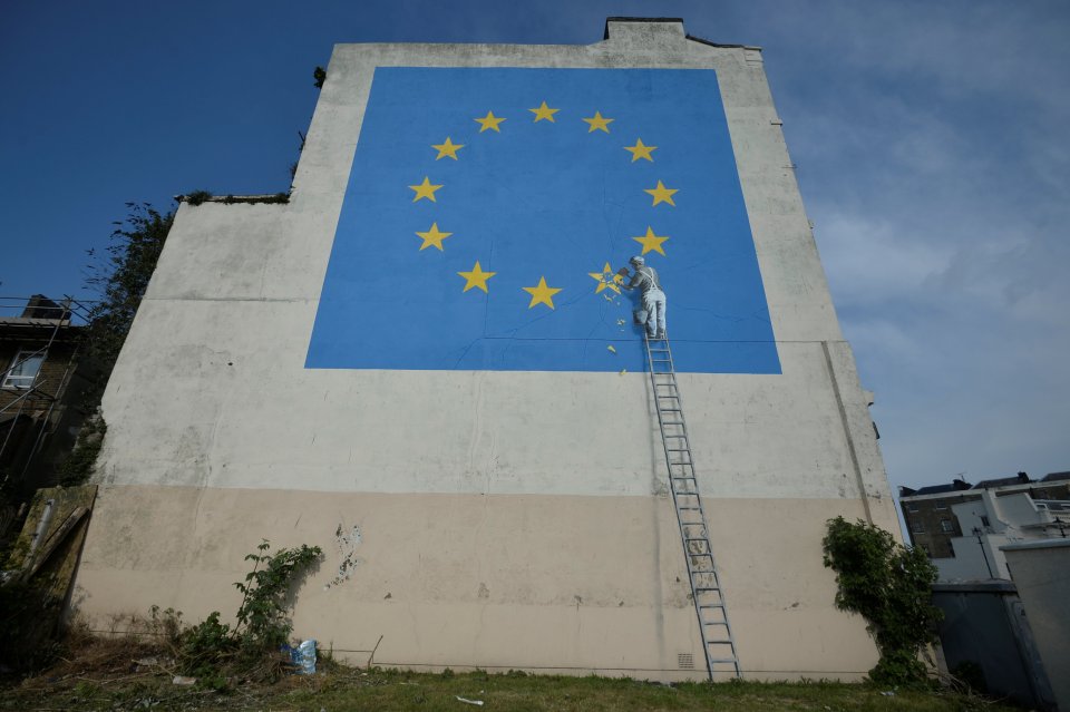 There are suggestions 'bits' of the mural could be retrieved