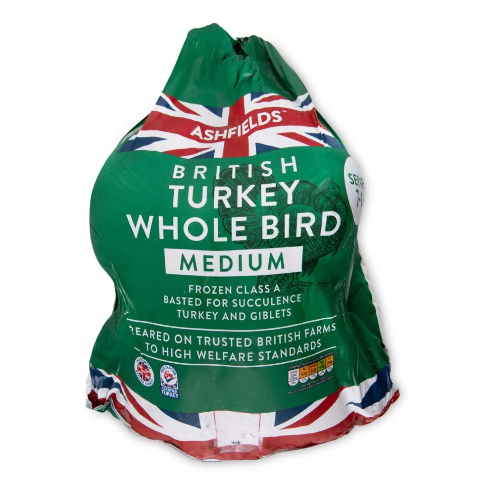 The best frozen award turkey goes to Aldi