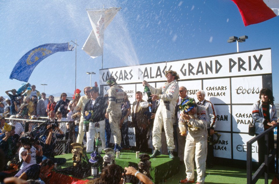 Alan Jones won the first F1 GP in Las Vegas back in 1981