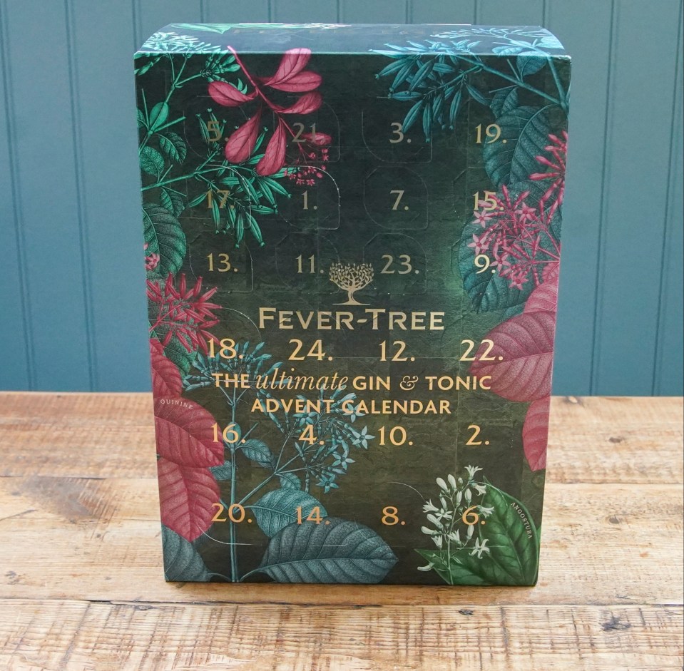 Gin and tonic fans will have to wait every other day with Fever Tree's calendar