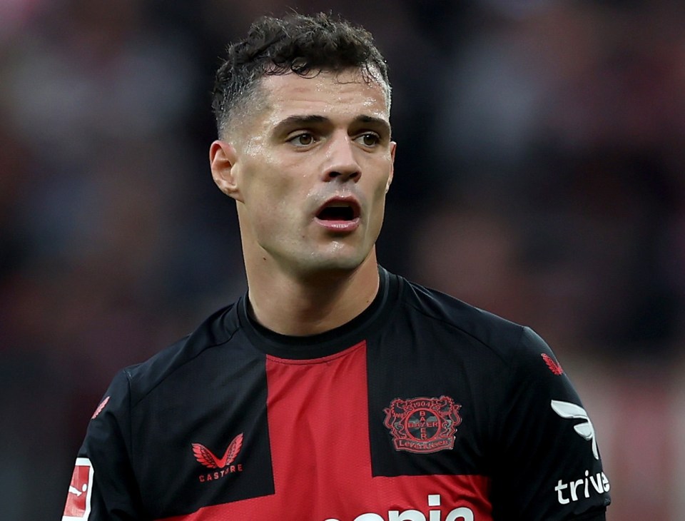 Granit Xhaka is leading the way in Europe for one key stat at new club Bayer Leverkusen