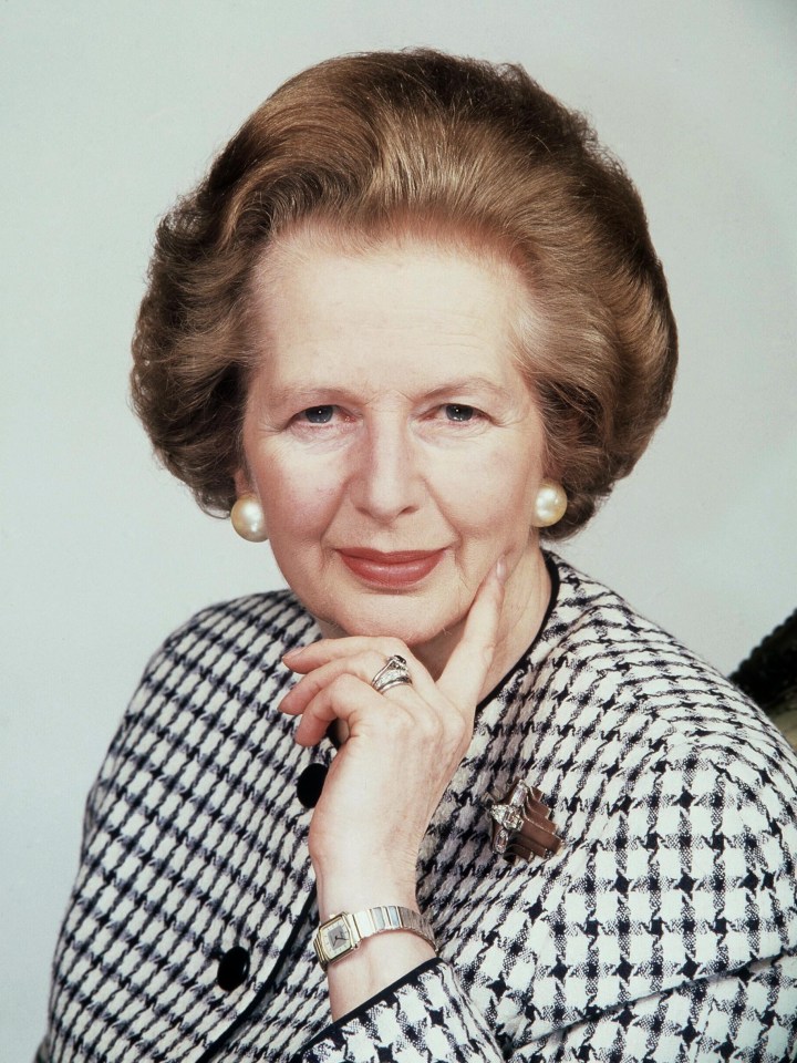 He said the Iron Lady would 'topple him' in the chat, too