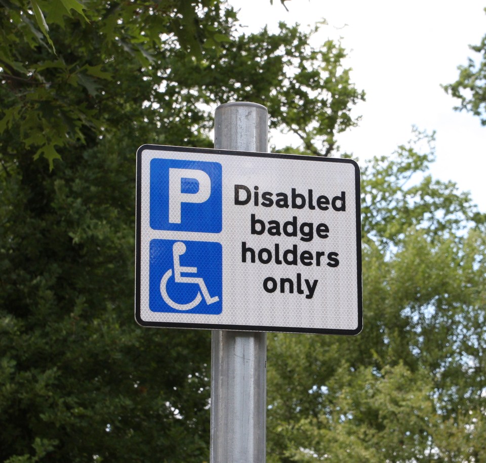 Badge holders can face the fine for many different reasons