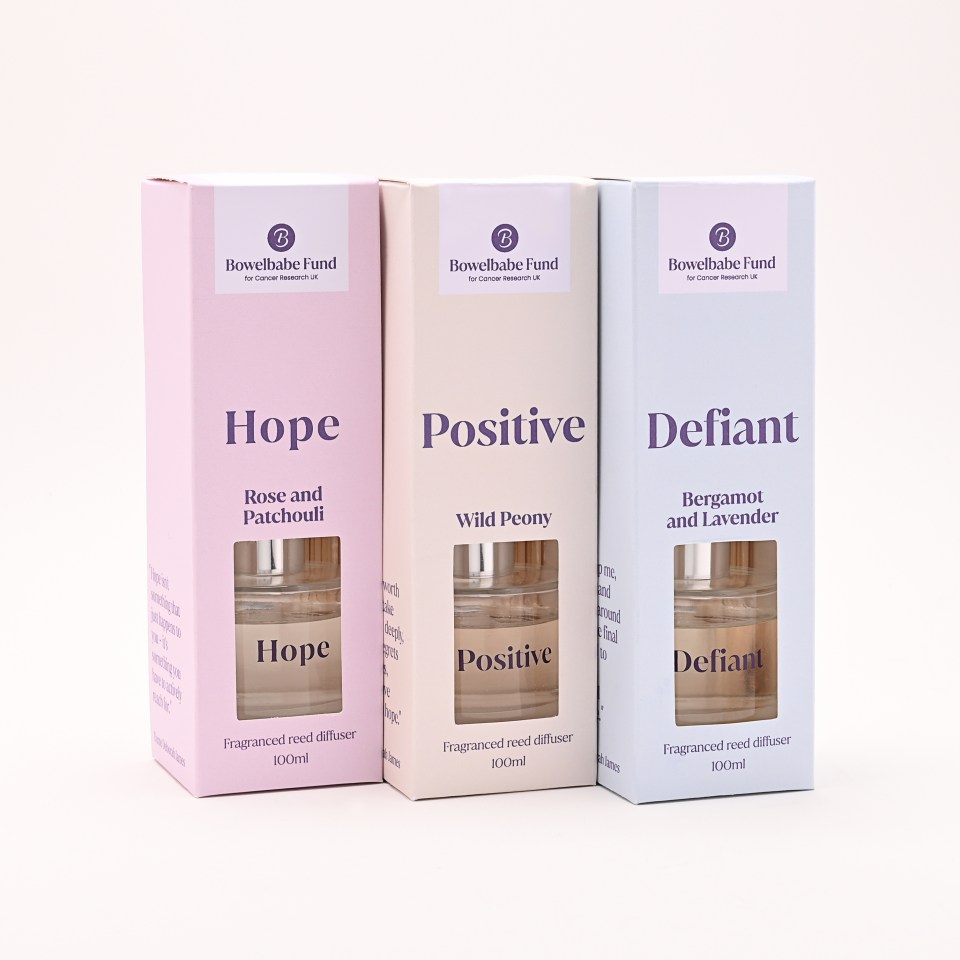 Reed diffusers (£5.99) bring Deborah's fighting spirit into others homes