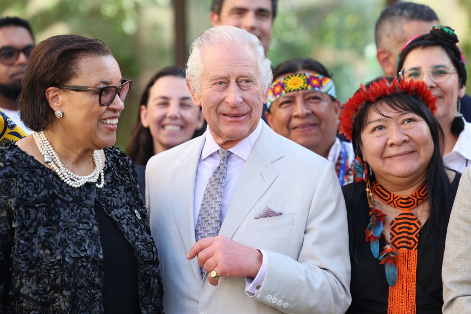 Charles is in the UAE with leaders for the COP28 conference