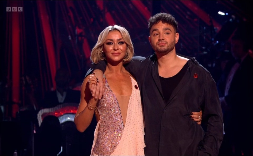 Adam Thomas was eliminated from Strictly Come Dancing