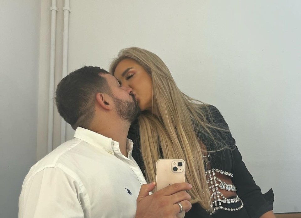 MAFS UK’s Peggy kisses husband Georges in intimate selfie