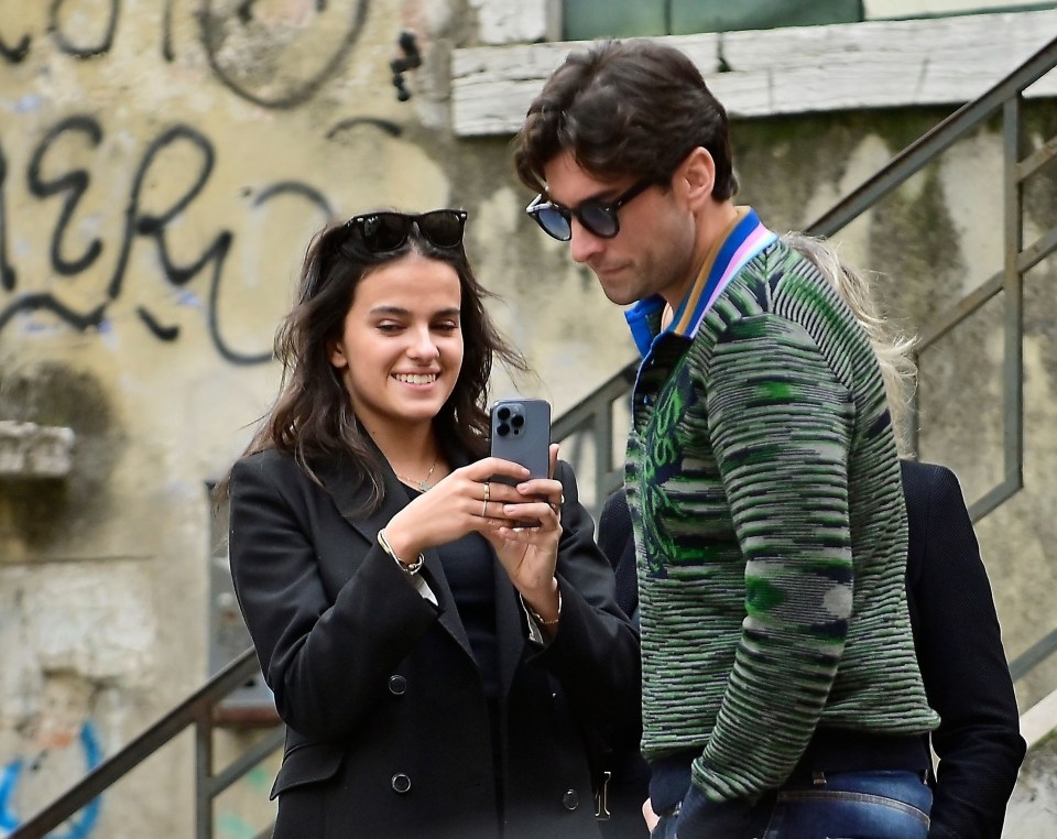 James and Stella on a romantic mini break in Venice, Italy, back in March