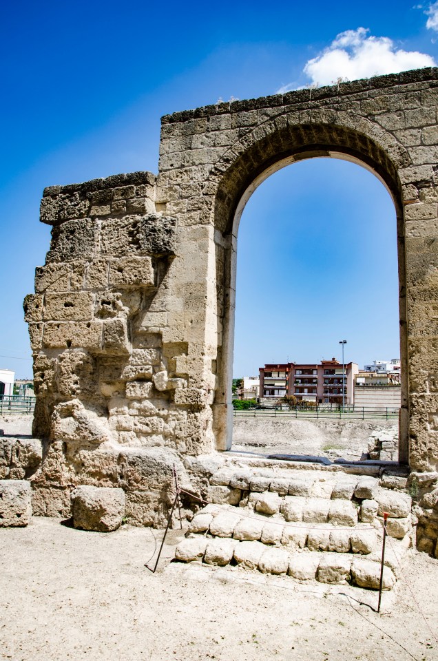 Canosa di Puglia (pictured) is home to lots of ancient sites