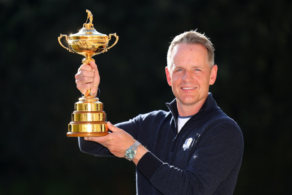 Luke Donald has been named captain of Europe's Ryder Cup team in 2025