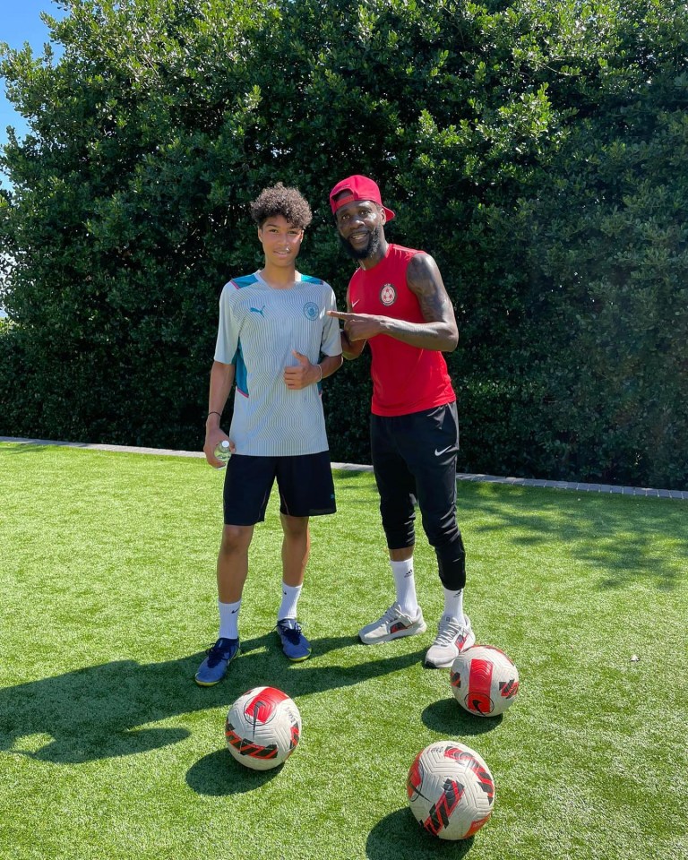 Cassius has been working alongside former Tottenham player Pascal Chimbonda