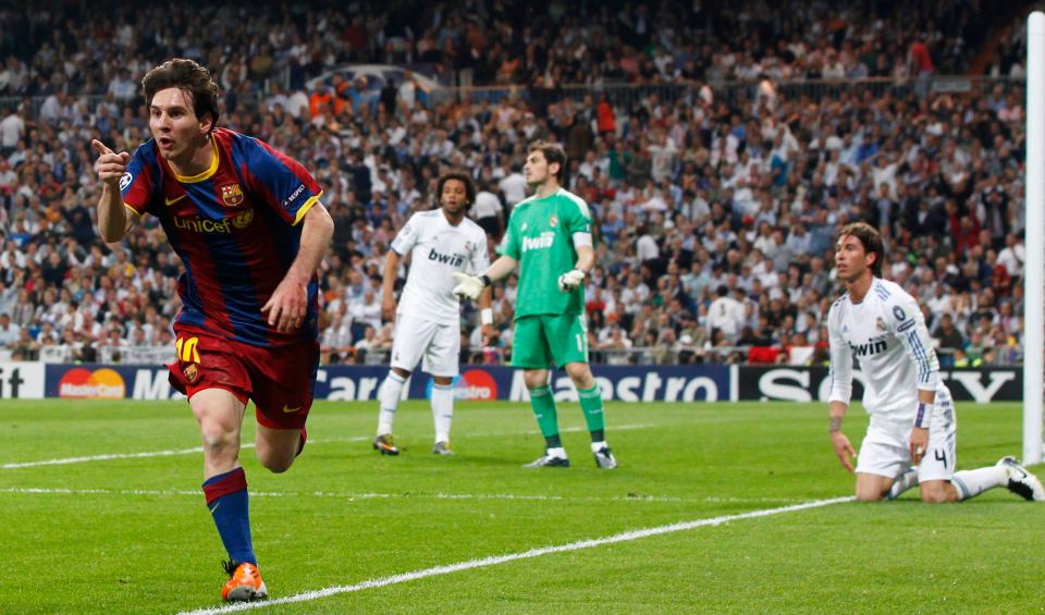 The goal helped fire Barcelona towards the 2011 Champions League final