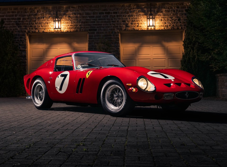 A stunning Ferrari has sold at auction for a record sum