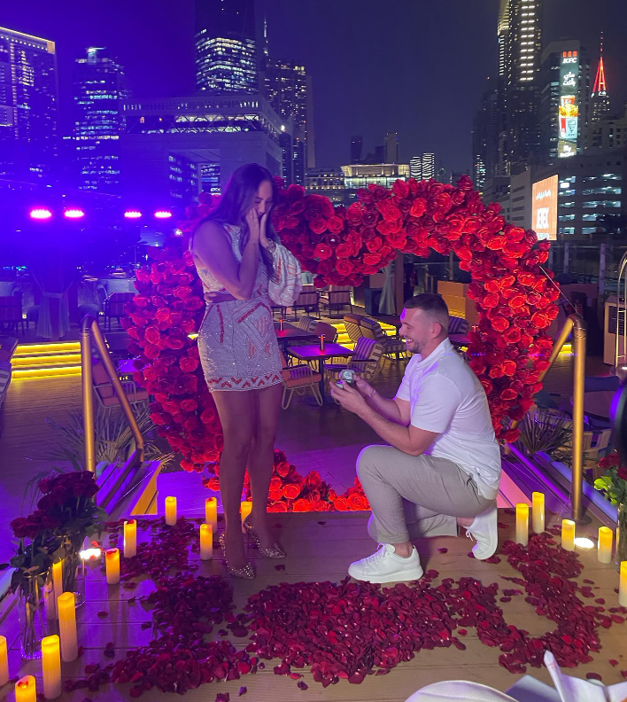 Charlotte Crosby's boyfriend Jake Ankers popped the question in Dubai