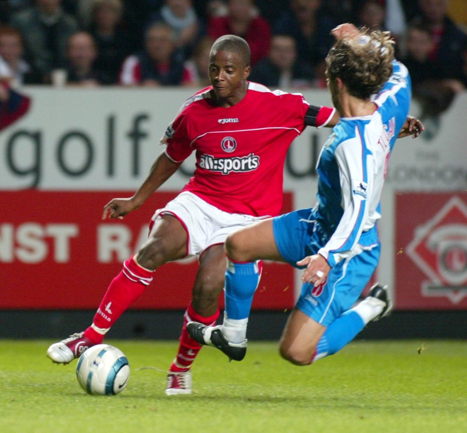 Kevin Lisbie played for Charlton in the Premier League