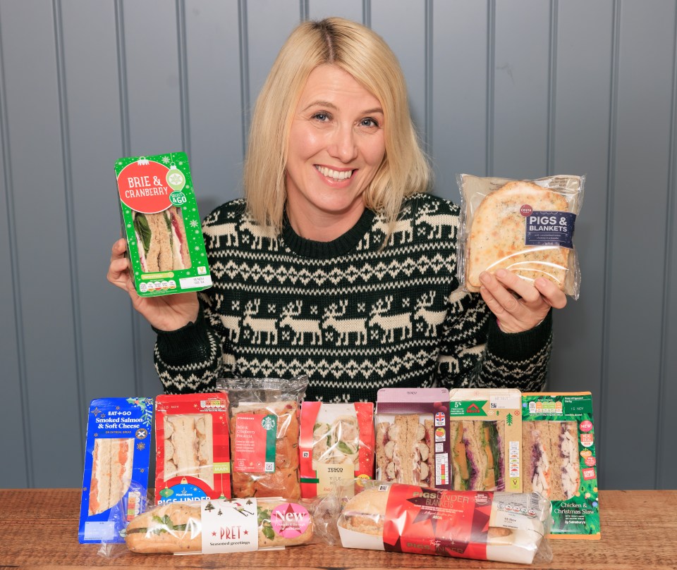 Lynsey Hope has tested alternative flavours of Christmas sandwiches