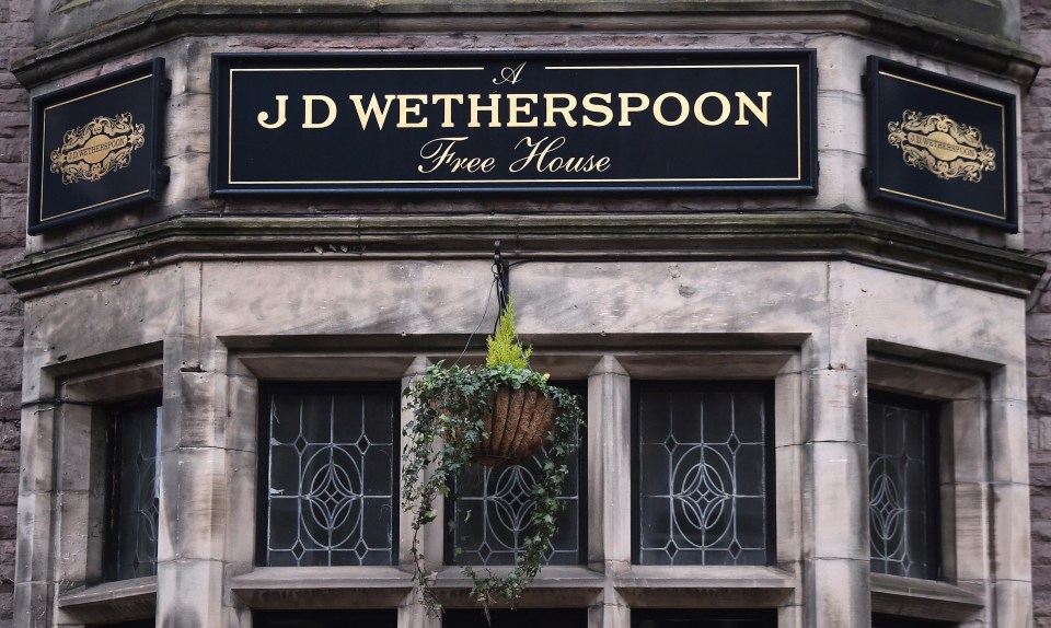 Prices can vary at different Wetherspoon locations around the UK