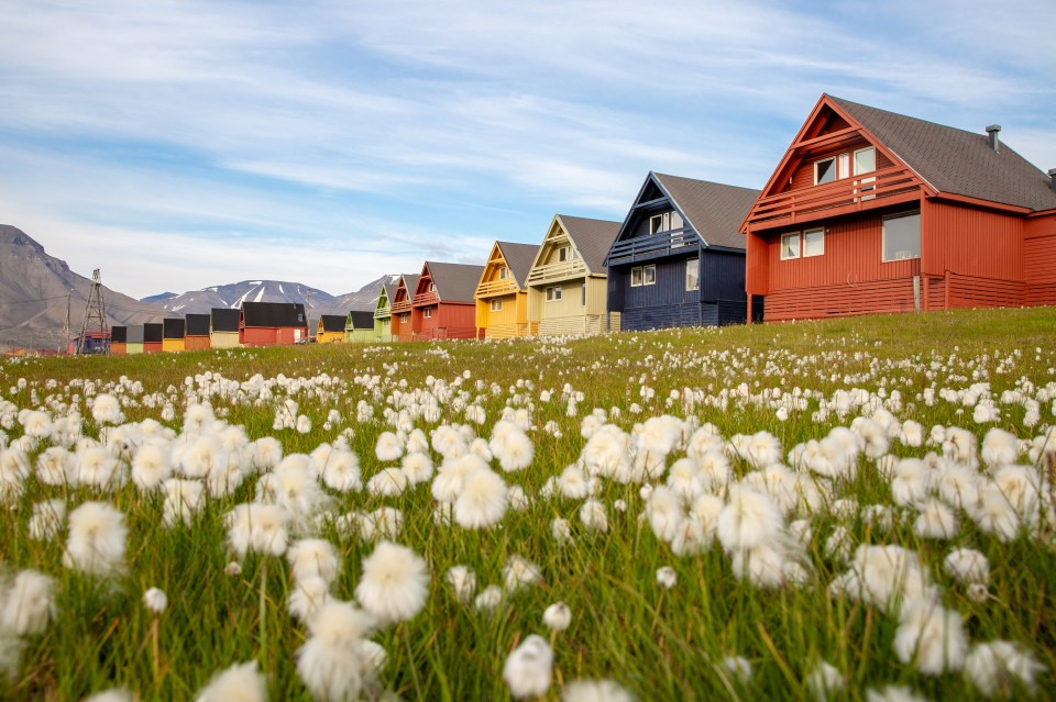 The sun doesn't set in Svalbard for five months of the year